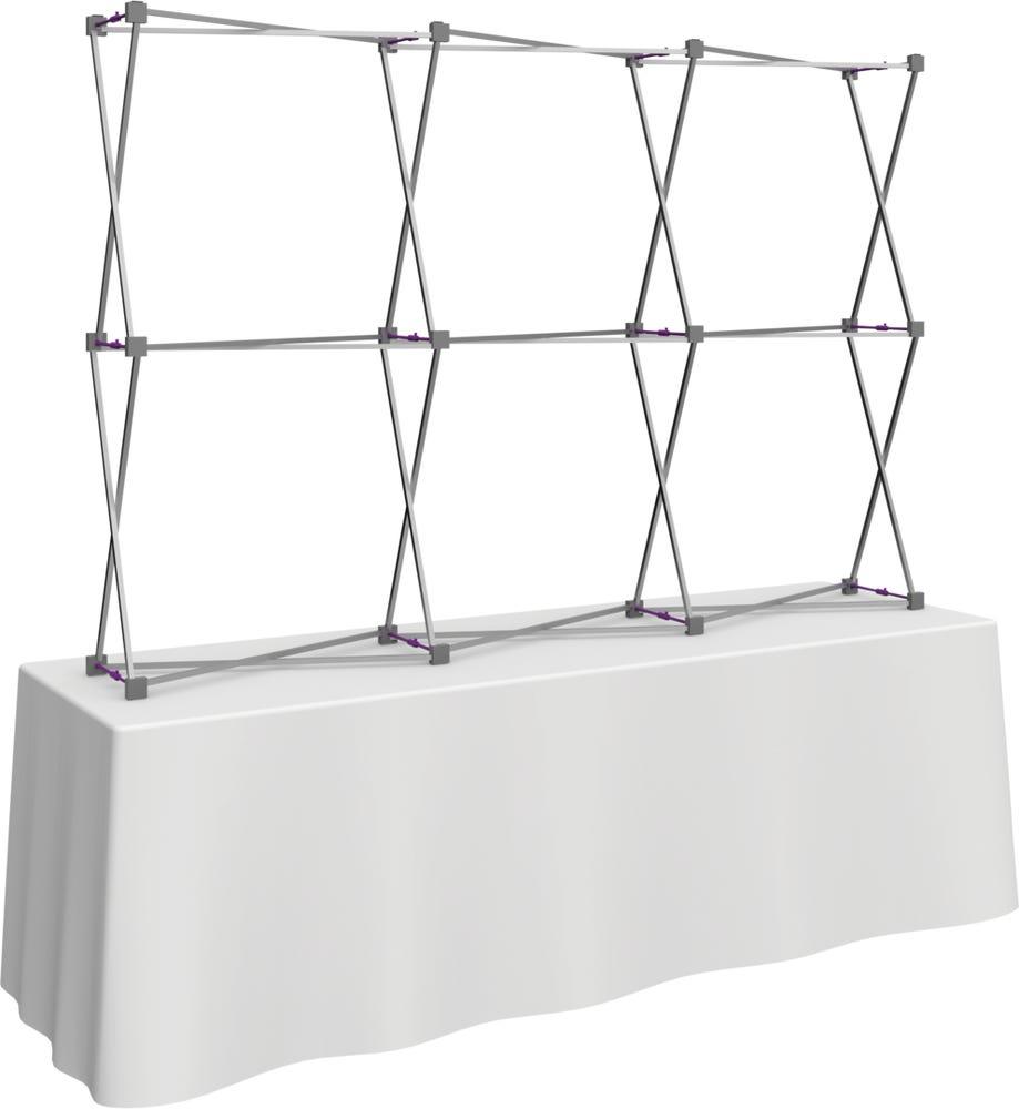 Hopup 7.5ft Straight Tabletop Tension Fabric Display