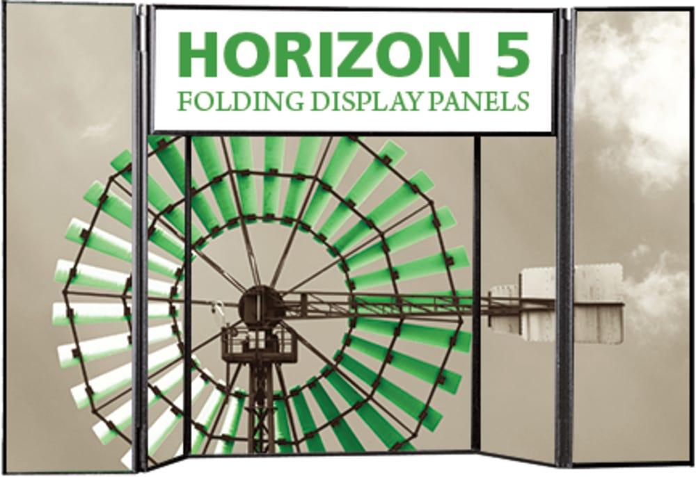 Horizon 5 Tabletop Folding Panel Display