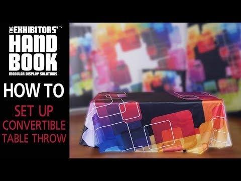 Convertible Premium Dye Sub Table Throw