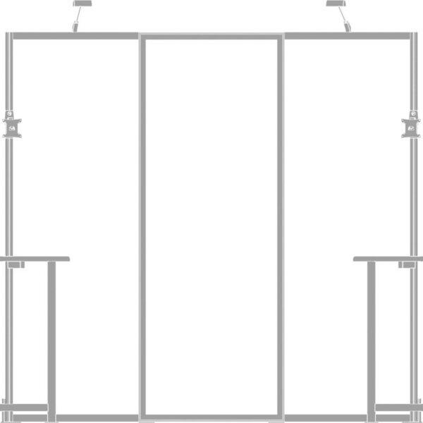 Hybrid Pro 10ft Modular Backwall Kit 01