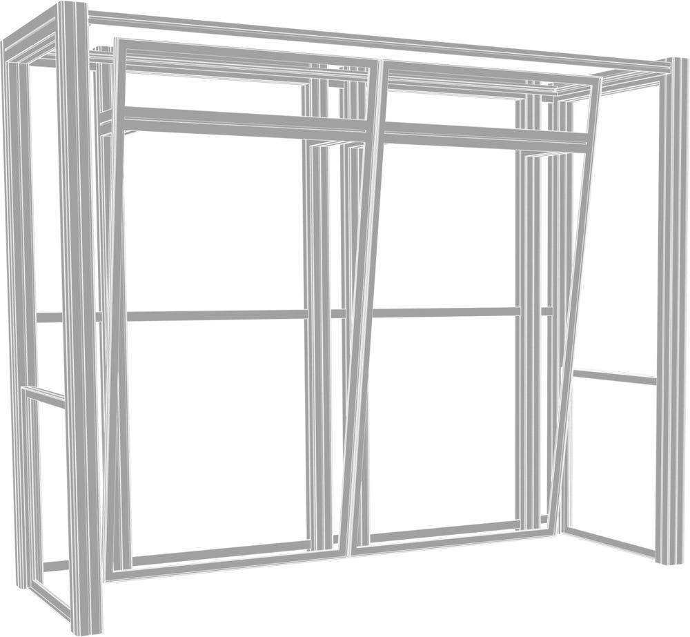 Hybrid Pro 10ft Modular Backwall Kit 04