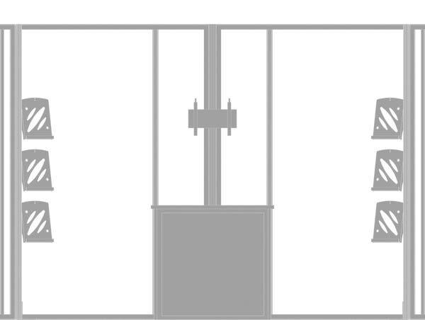 Hybrid Pro 20ft Modular Backwall Kit 10