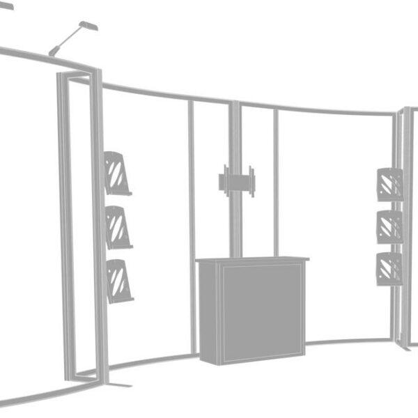 Hybrid Pro 20ft Modular Backwall Kit 10