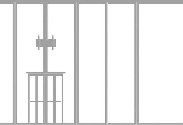 Hybrid Pro 20ft Modular Backwall Kit 15