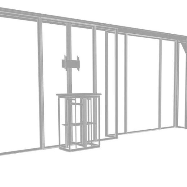 Hybrid Pro 20ft Modular Backwall Kit 15