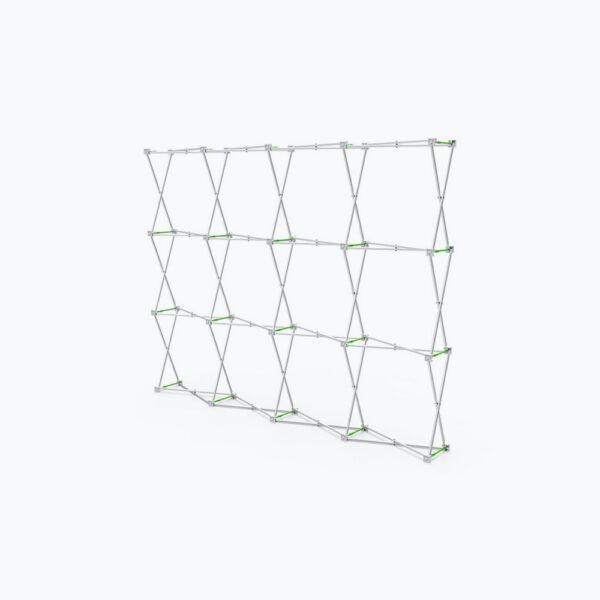 10ft Straight Velcro Fabric Pop Up Display (Hardware Only)