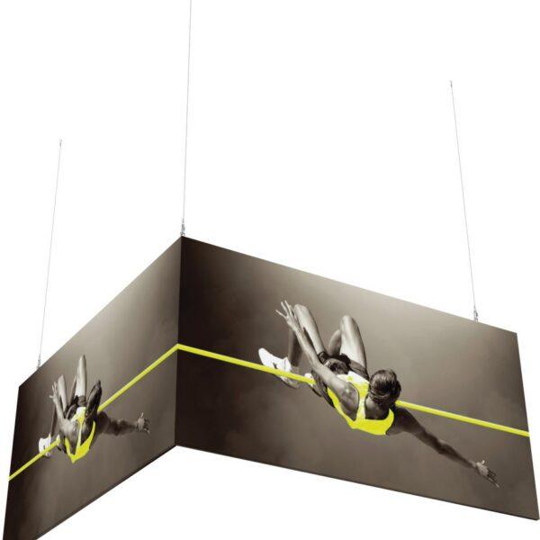 8ft x 8ft x 4ft L-Shaped Hanging Structure