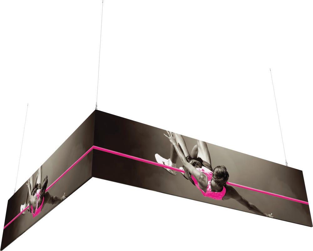 12ft x 12ft x 3ft L-Shaped Hanging Structure