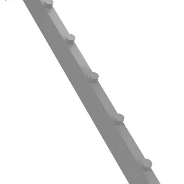 MODify Slatwall 7 Peg Waterfall, 16"