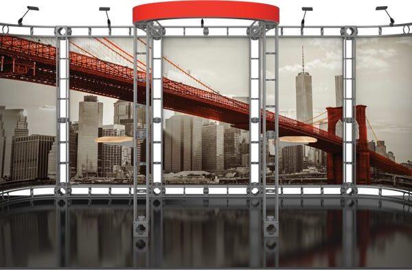 Polaris Orbital Express Truss 20ft Modular Exhibit
