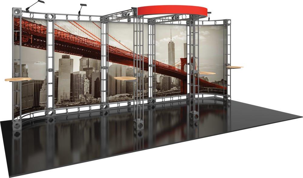 Polaris Orbital Express Truss 20ft Modular Exhibit