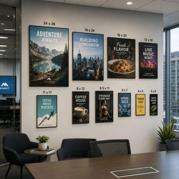 Large format poster printing — custom posters Sign America Chicago (photo 1)