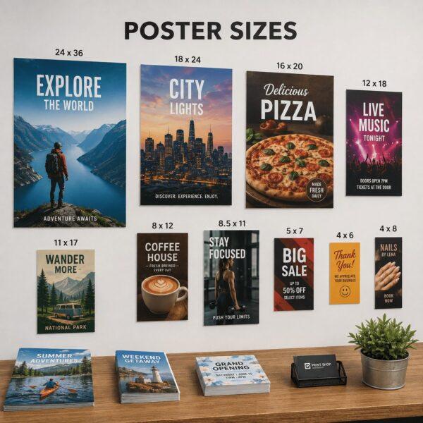 Large format poster printing — custom posters Sign America Chicago (photo 5)