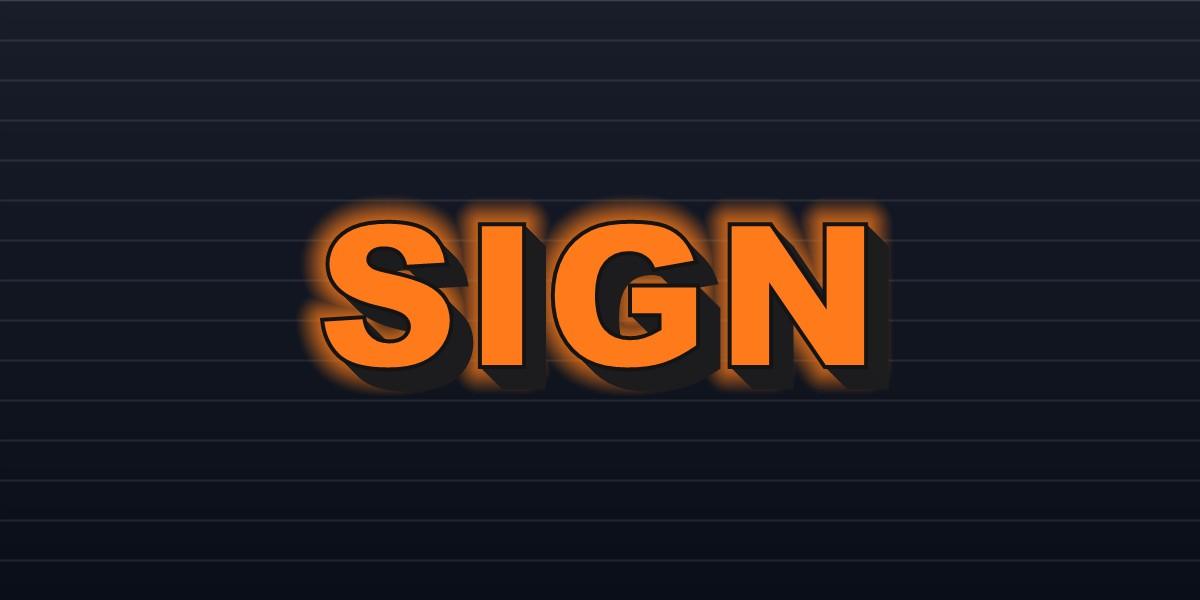 LED channel letters designed online