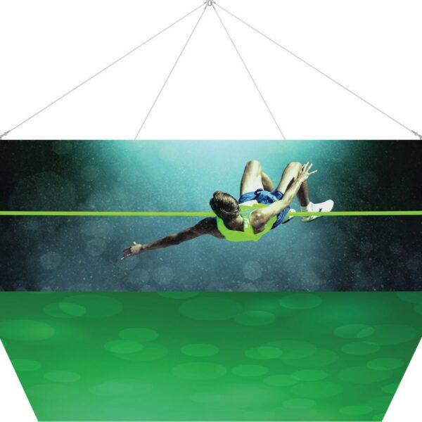 8Ft x 3Ft Backlit Square Hanging Structure
