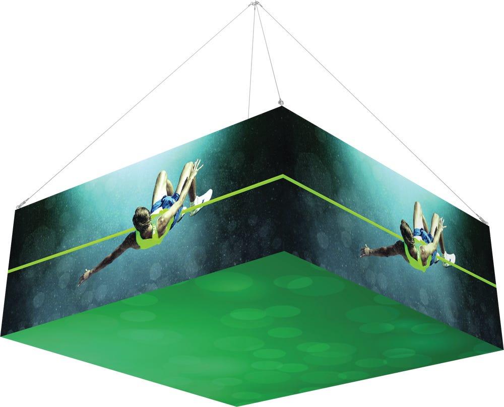8Ft x 3Ft Backlit Square Hanging Structure