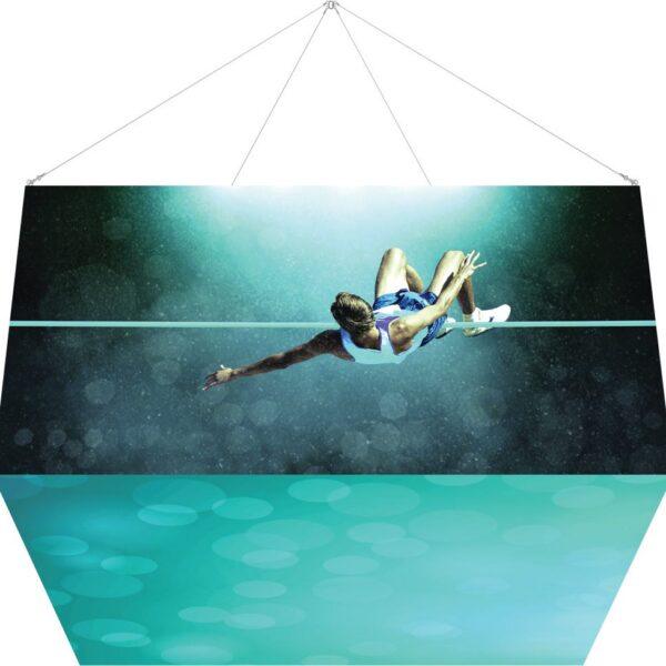 8Ft x 4Ft Backlit Square Hanging Structure