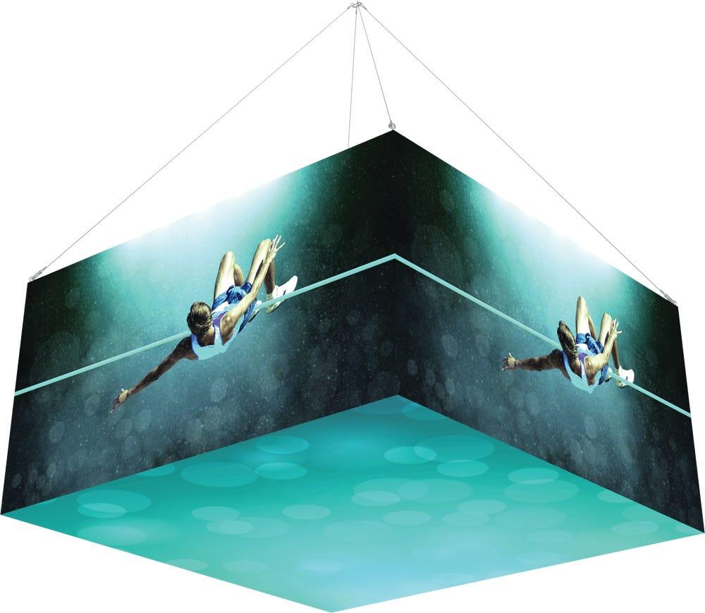 8Ft x 4Ft Backlit Square Hanging Structure