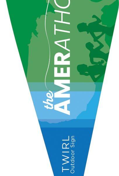 Twirl Outdoor Sign