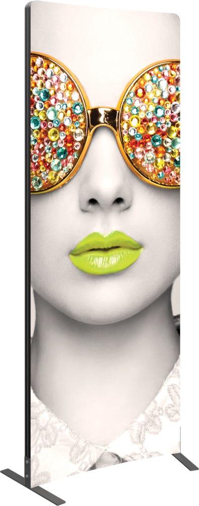 Vector Frame Curved 01 Fabric Banner Display