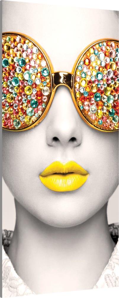 Vector Frame Edge R-04 Rectangle Fabric Poster Display
