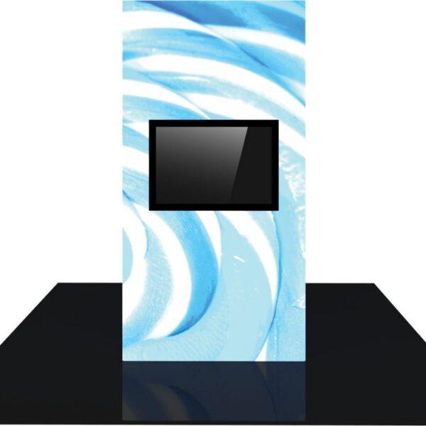 Vector Frame Modular Backlit Monitor Tower 02 (4' x 8')
