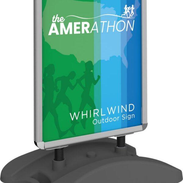 Whirlwind Outdoor Sign Stand