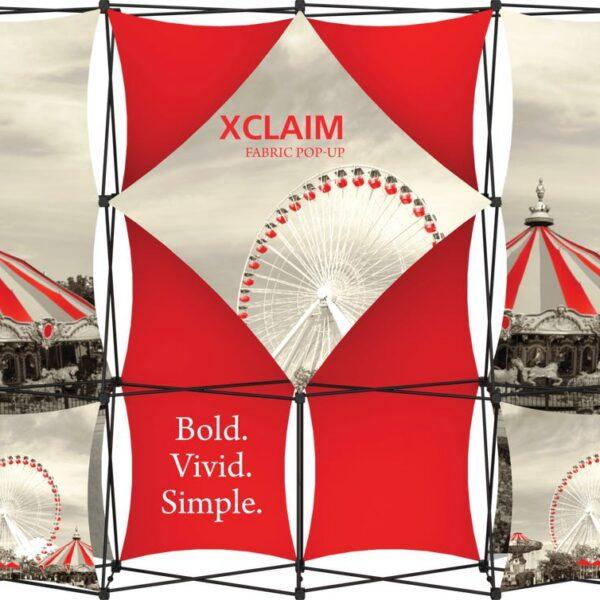 Xclaim 10ft Fabric Popup Display Kit 01
