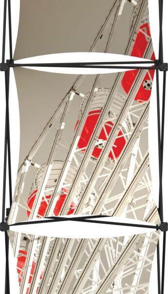 Xclaim 2.5ft Fabric Popup Display Kit 01