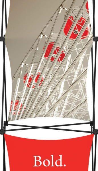Xclaim 2.5ft Fabric Popup Display Kit 02