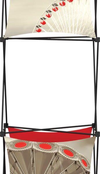 Xclaim 2.5ft Fabric Popup Display Kit 03