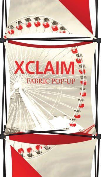 Xclaim 2.5ft Fabric Popup Display Kit 04