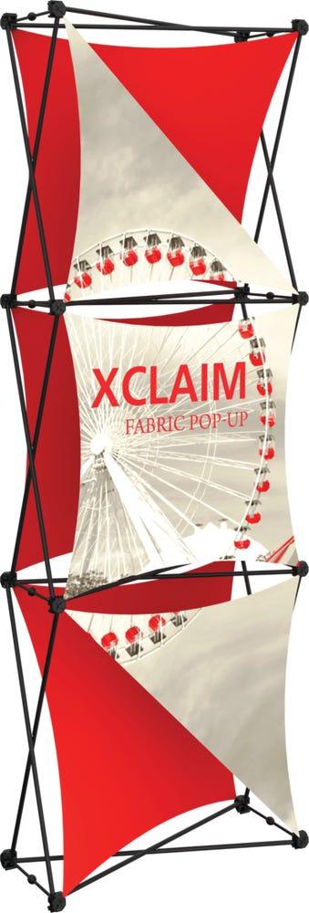 Xclaim 2.5ft Fabric Popup Display Kit 04
