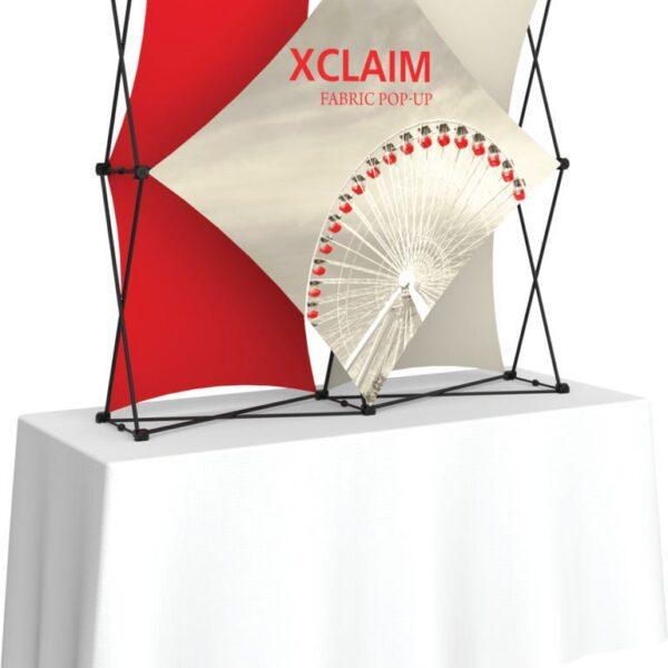Xclaim 5ft Tabletop Fabric Popup Display Kit 02