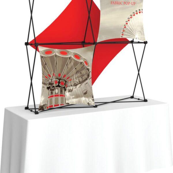 Xclaim 5ft Tabletop Fabric Popup Display Kit 03