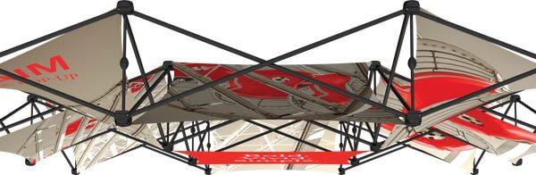 Xclaim 8ft Fabric Popup Display Kit 01