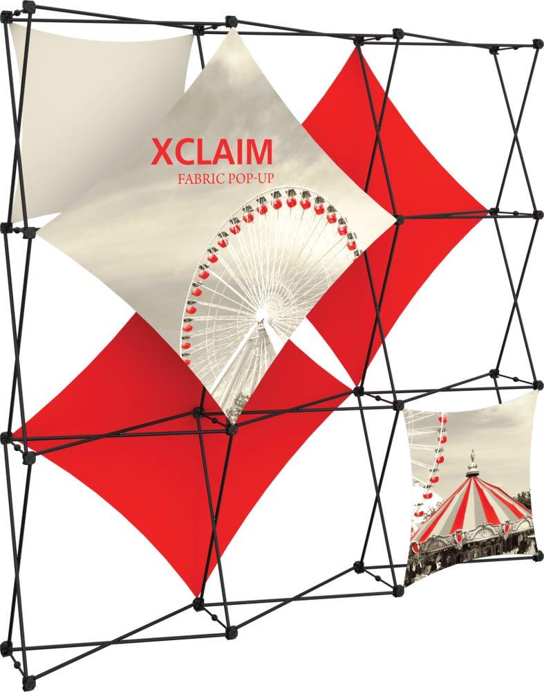Xclaim 8ft Fabric Popup Display Kit 02