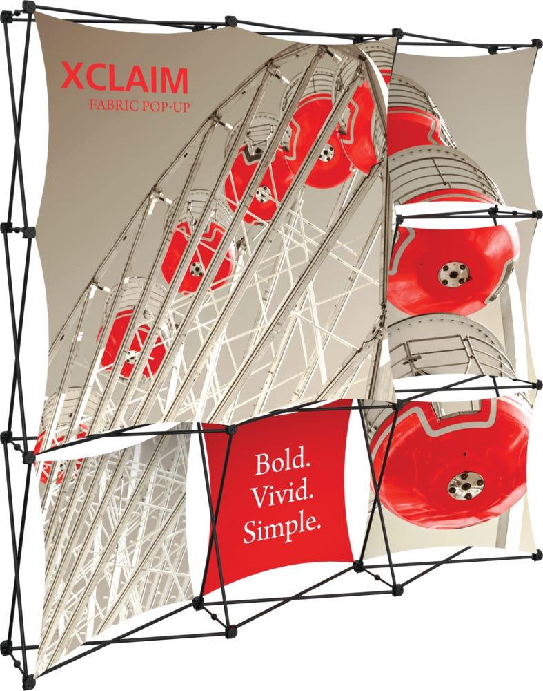 Xclaim 8ft Fabric Popup Display Kit 03