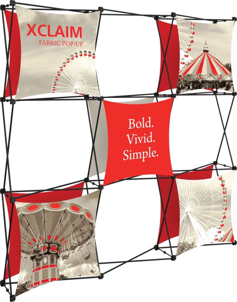 Xclaim 8ft Fabric Popup Display Kit 04