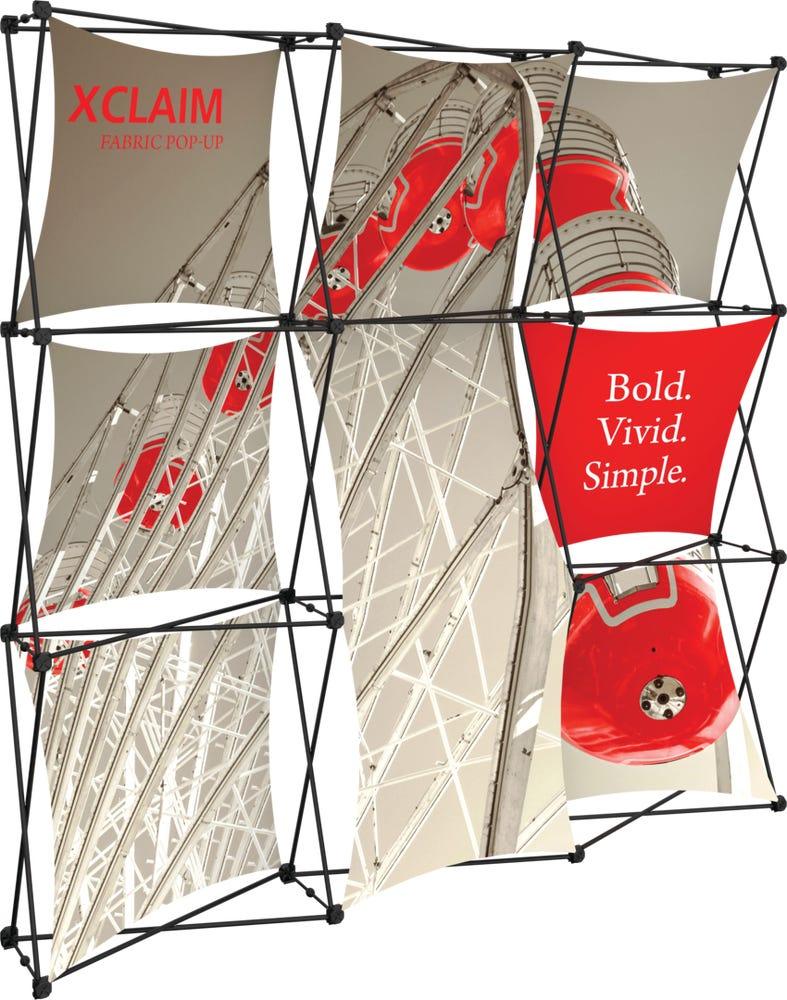 Xclaim 8ft Fabric Popup Display Kit 05