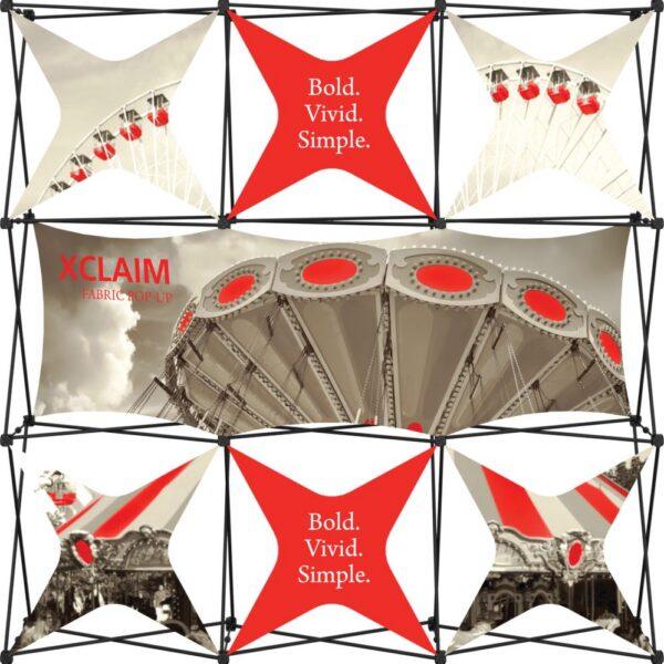 Xclaim 8ft Fabric Popup Display Kit 06