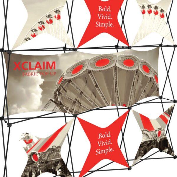 Xclaim 8ft Fabric Popup Display Kit 06