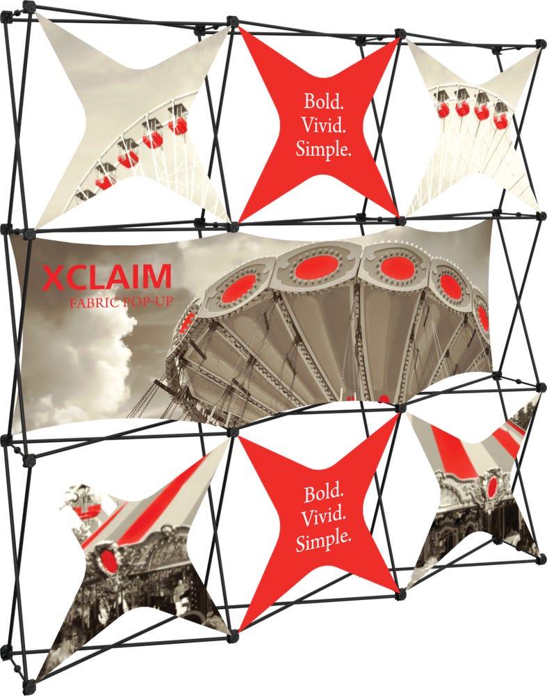 Xclaim 8ft Fabric Popup Display Kit 06