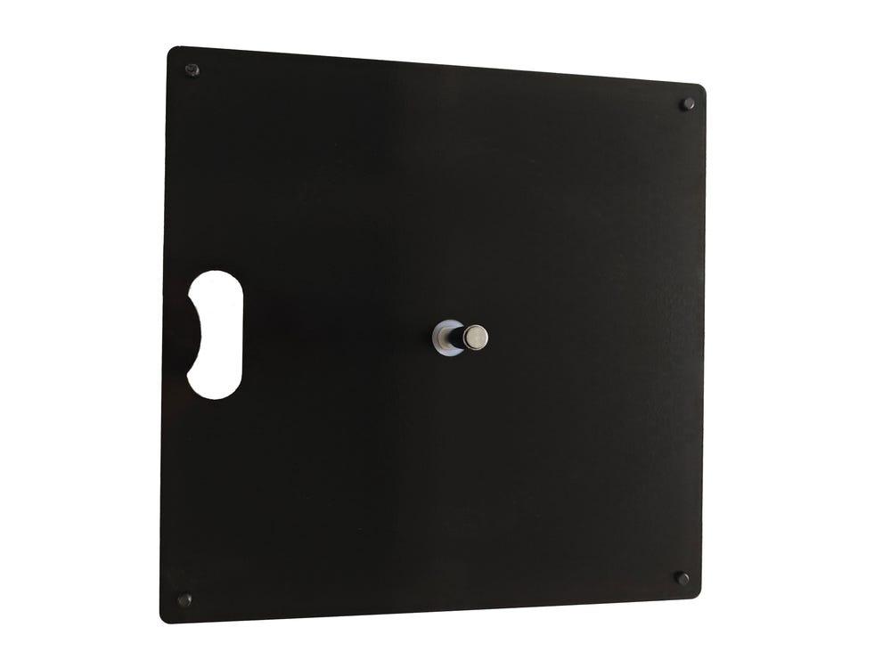 Zoom Flex Flag Steel Square Base
