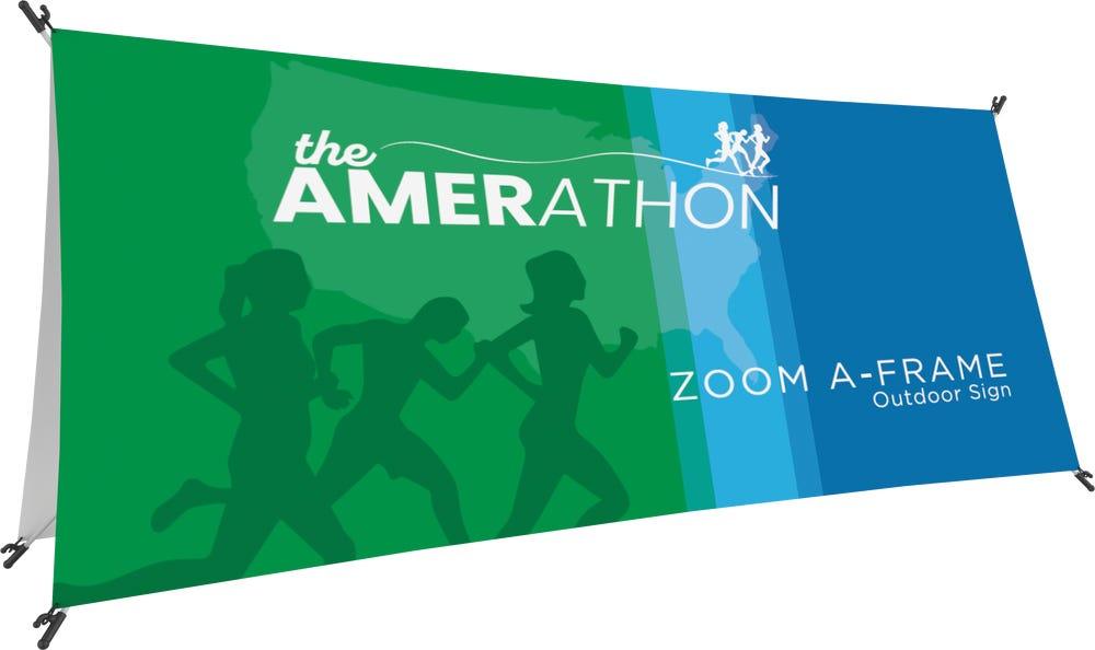 Zoom A-Frame Banner
