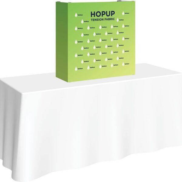 Hopup 2.5ft Straight Tabletop Tension Fabric Display – view 2